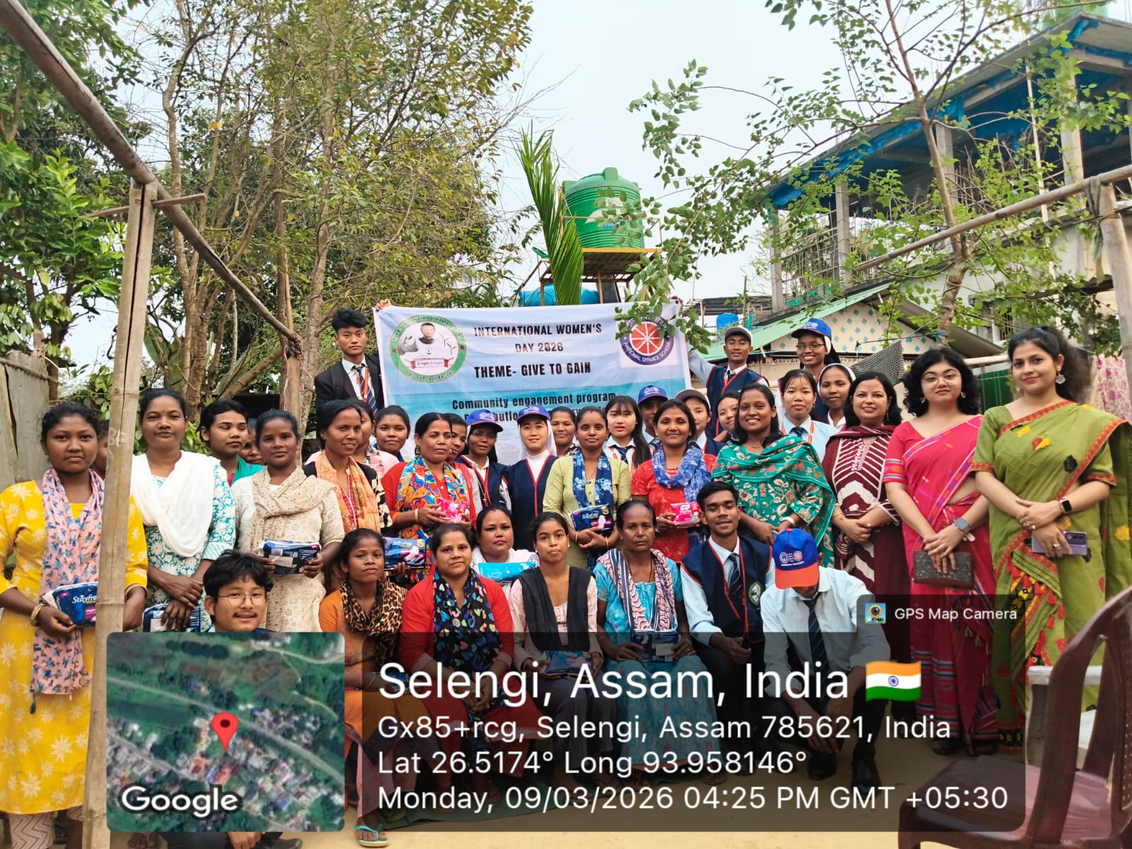 Report on Community Engagement Program on Menstrual Hygiene Awareness and sanitary pad distribution